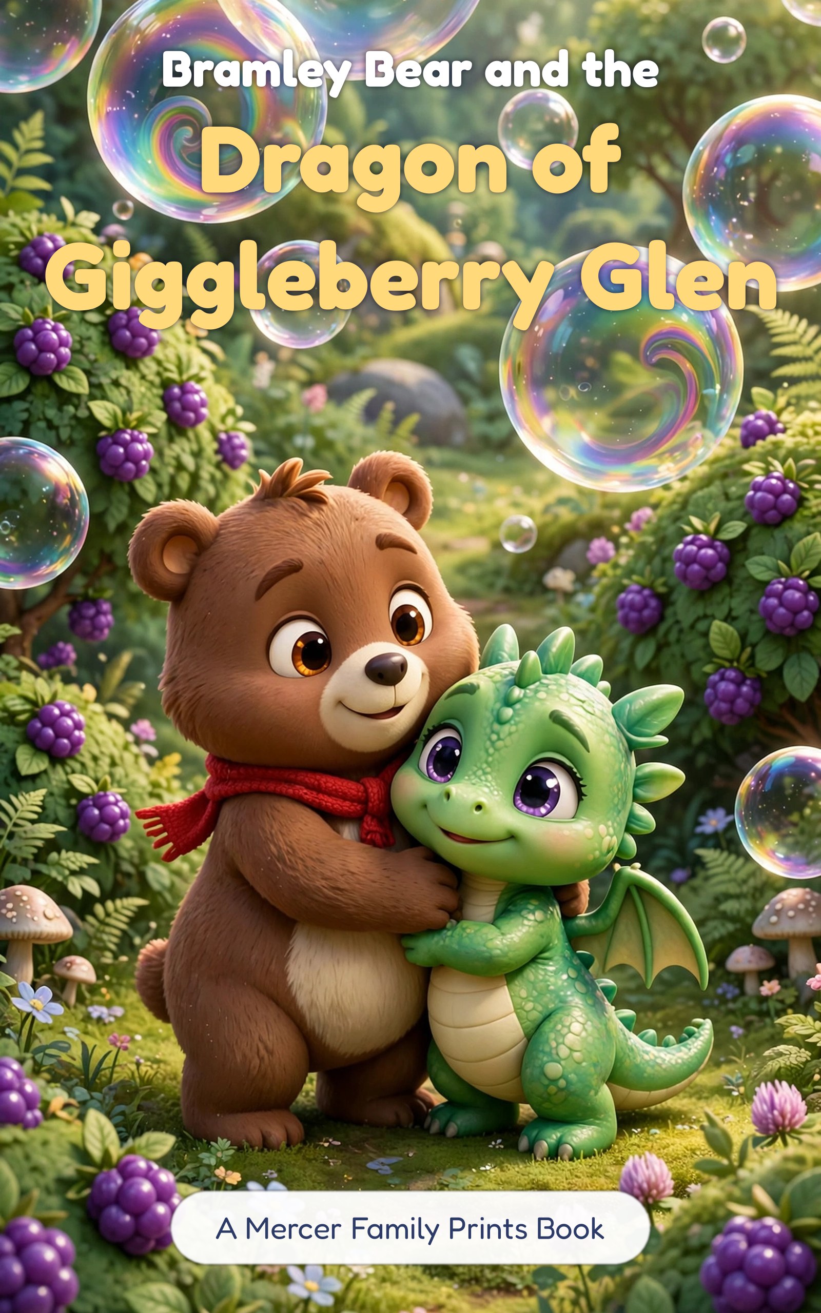 Bramley Bear and the Dragon of Giggleberry Glen book cover