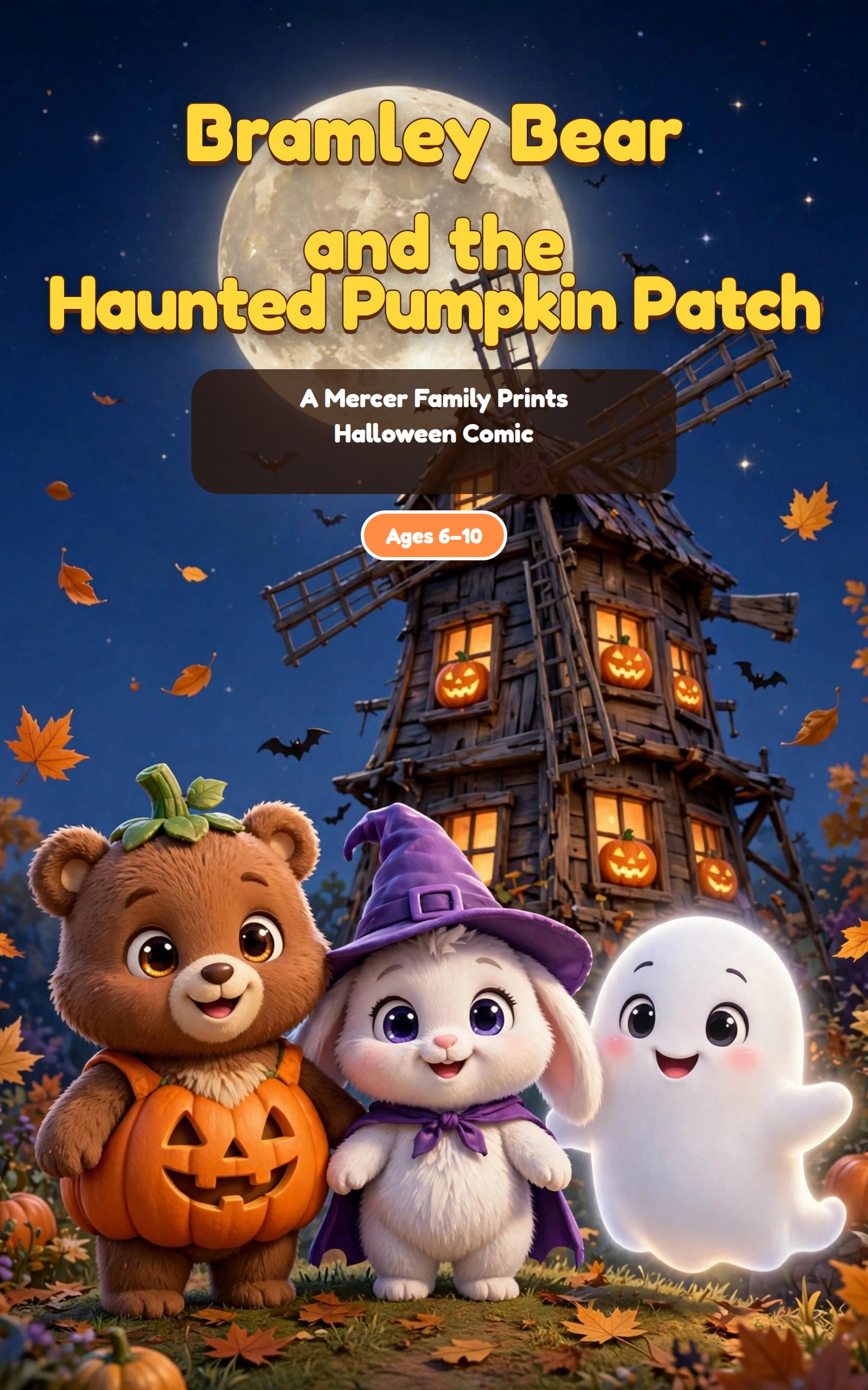 Bramley Bear and the Haunted Pumpkin Patch book cover
