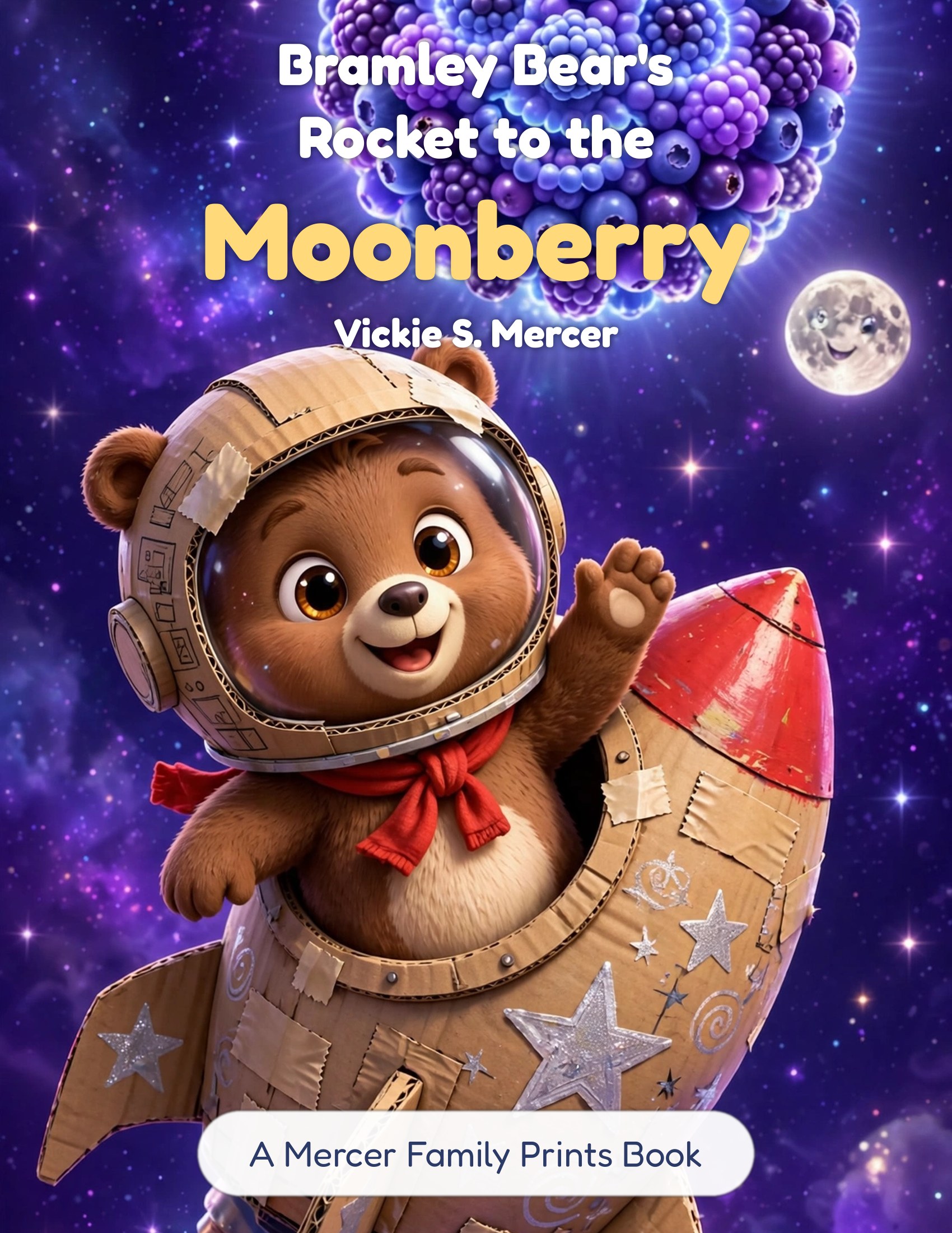 Bramley Bear&rsquo;s Rocket to the Moonberry book cover