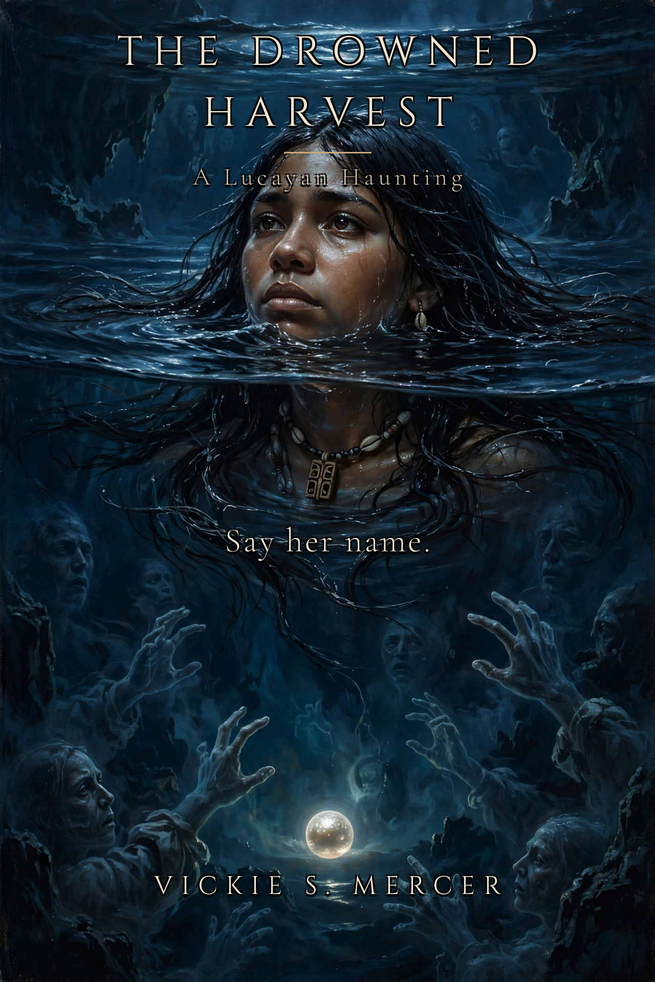 Cover of The Drowned Harvest: A Lucayan Haunting by Vickie S. Mercer